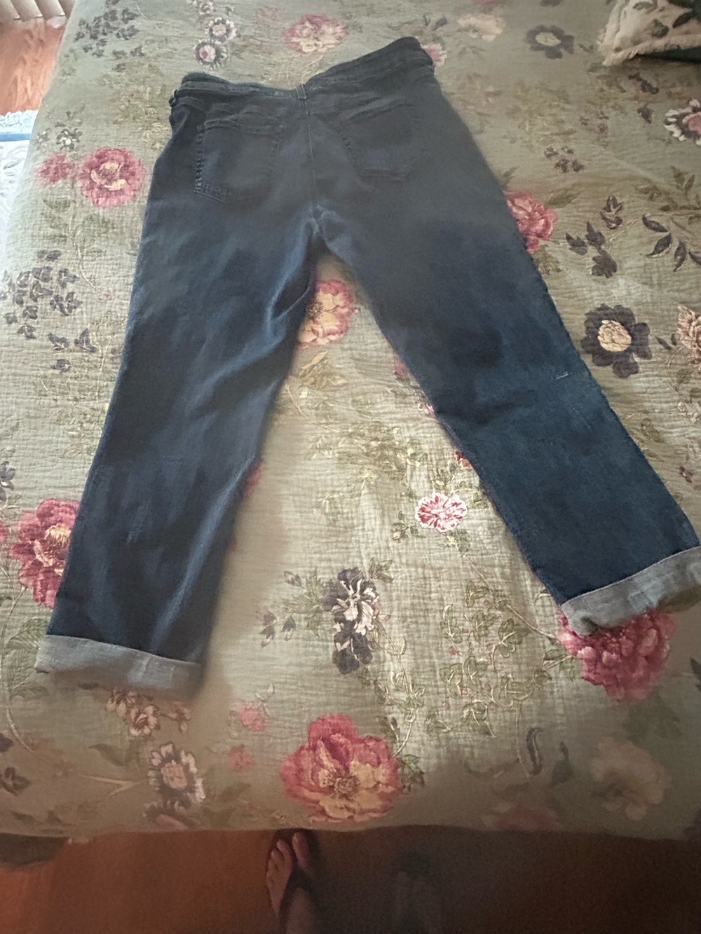 NYDJ Lift and Tuck Boyfriend Jeans with Cuffed Hem